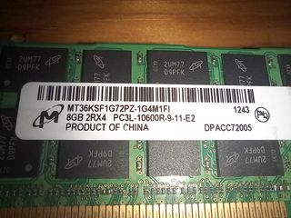 Memoria RAM Micron 8GB DDR3