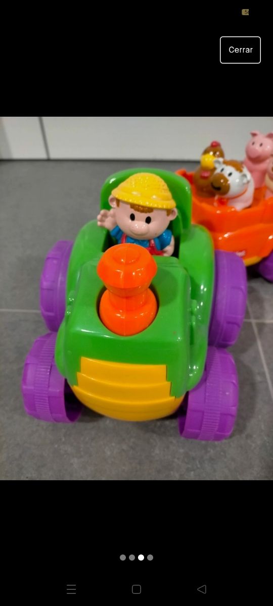 Tractor con Granjero