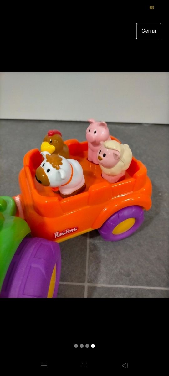 Tractor con Granjero