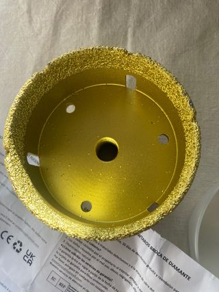 Punta diamantata sega a tazza per piastre