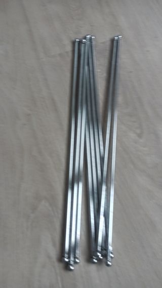 9 Barras extensibles cortinas