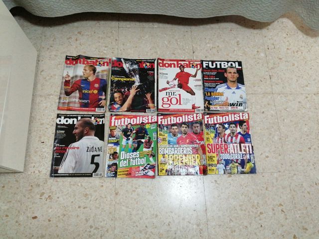 REVISTAS DON BALON Y FUTBOLISTA