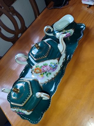 Juego de té Dominie's vintage colección