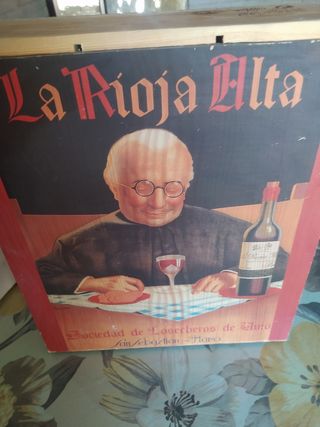 Caja de madera para vino