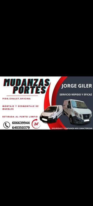 Portes 20 mudanzas etc