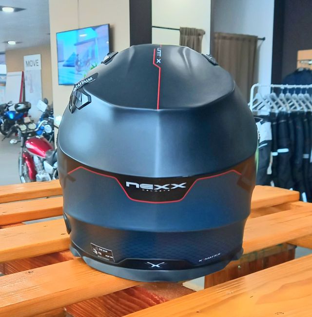 CASCO NEXX X.WTS2 UNIT-X NEGRO MATE TALLA M
