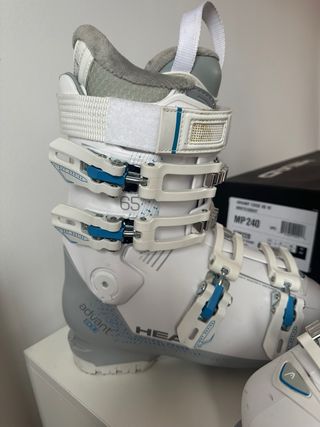 botas esqui blancas talla 24 head