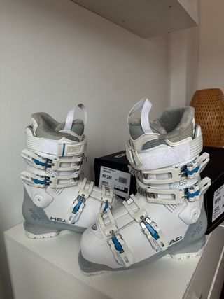 botas esqui blancas talla 24 head