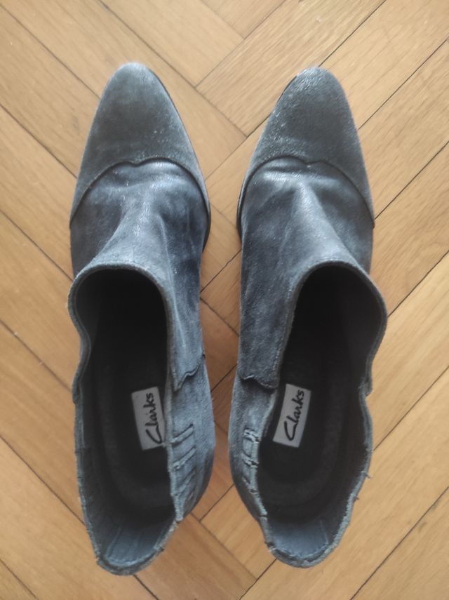 Botines negros Clarks T38