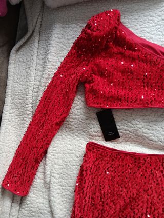 Conjunto lentejuelas fiesta nuevo