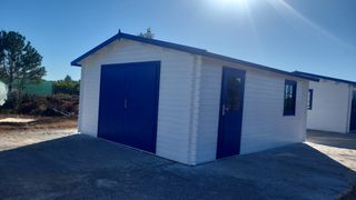 Garaje de madera 30m2 almacén 