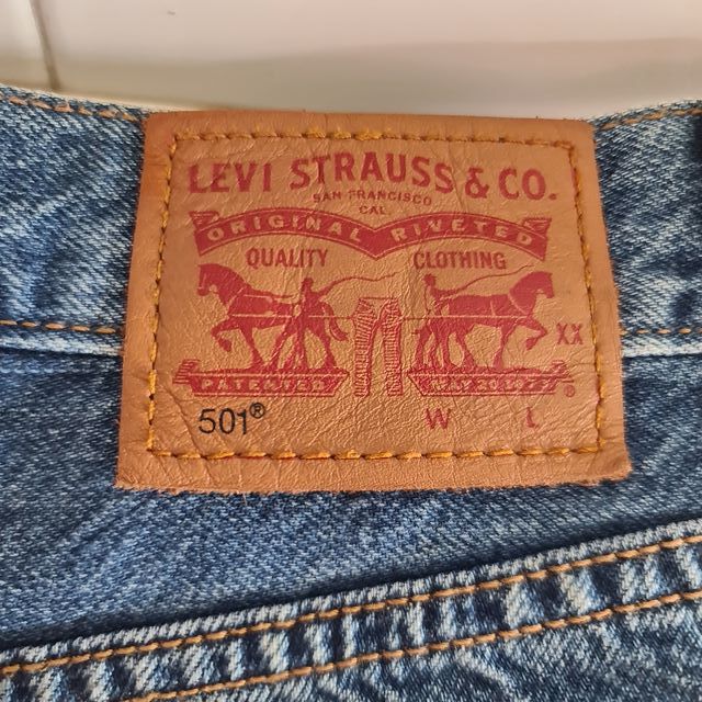 LEVI´S 501® JEANS SHORT ALGODON DENIM TALLA 24