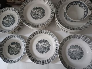 Antigua vajilla de la Cartuja de coleccionista