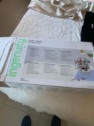 Hamaca para bebes eléctrica Ingeniuty