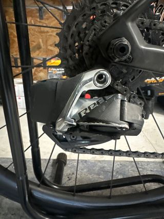 bicicleta BMC Roadmachine 01 Red axs