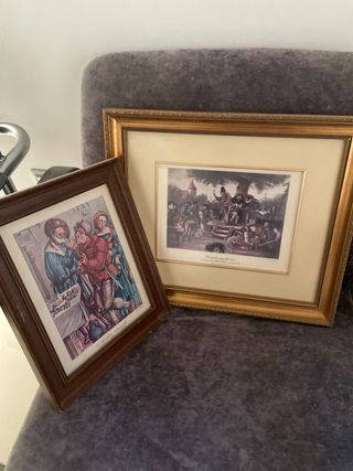 Dos cuadros temas dentistas, escucho ofertas