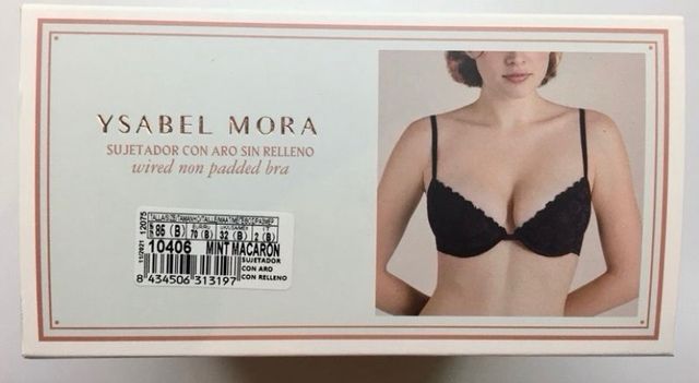 Sujetador YSABEL MORA Talla 85 B