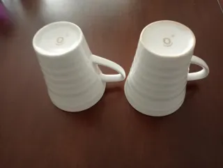2 tazas porcelana de El Corte Inglés