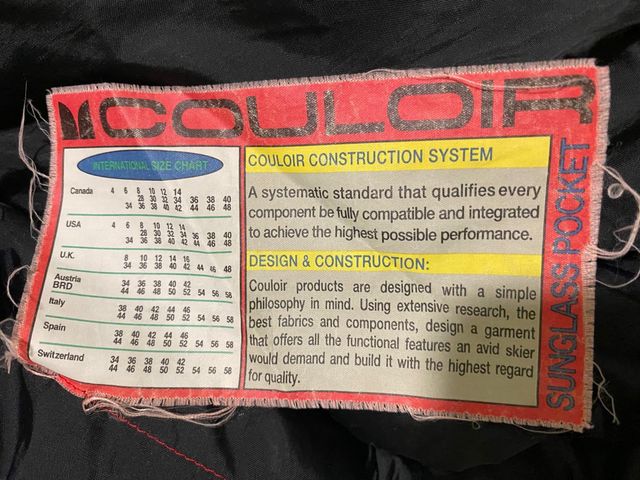 Chaqueta esqui COULOIR