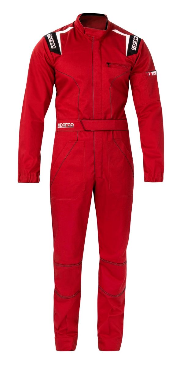 Mono competicion Sparco rojo