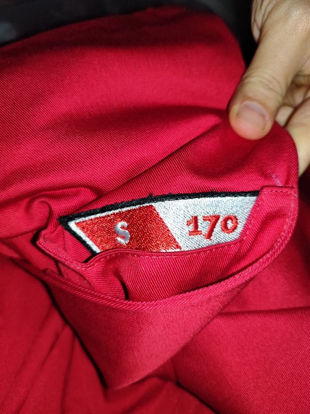 Mono competicion Sparco rojo