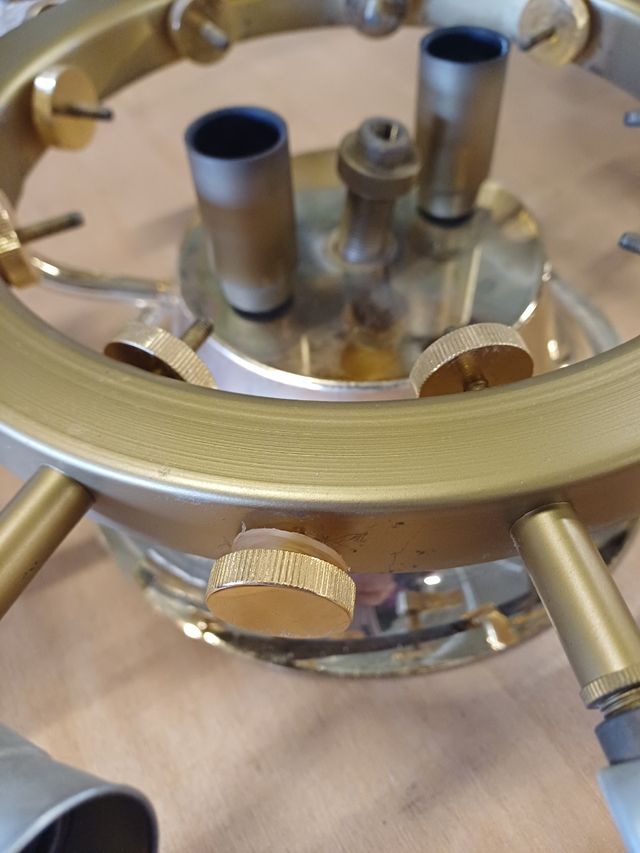 😎🤡 PLAFONIERA VINTAGE 11LUCI DIA65🙈💝