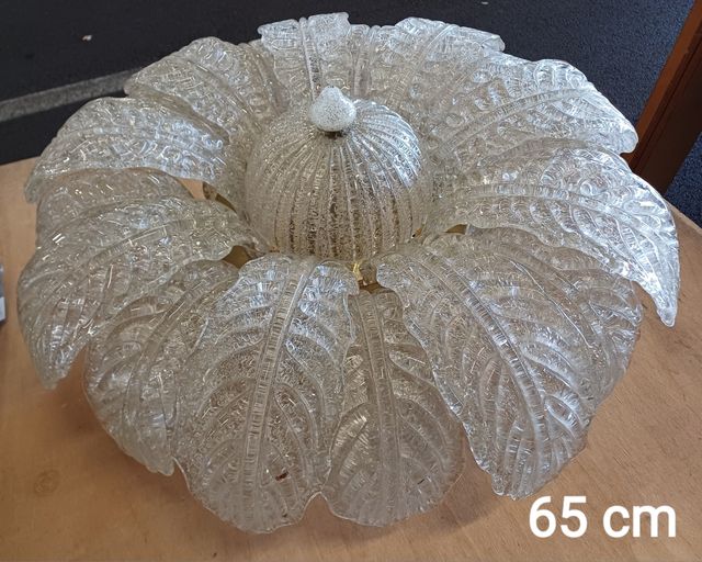 😎🤡 PLAFONIERA VINTAGE 11LUCI DIA65🙈💝