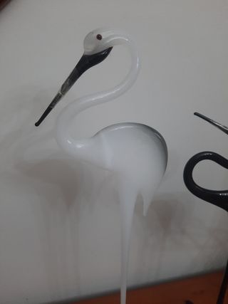 2 aironi in vetro di murano 