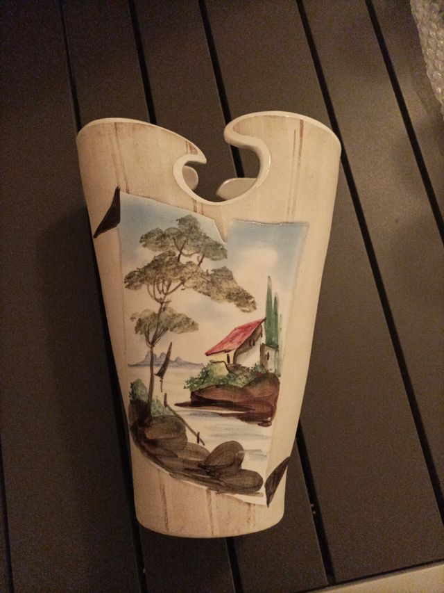 Vaso dipinto a mano 