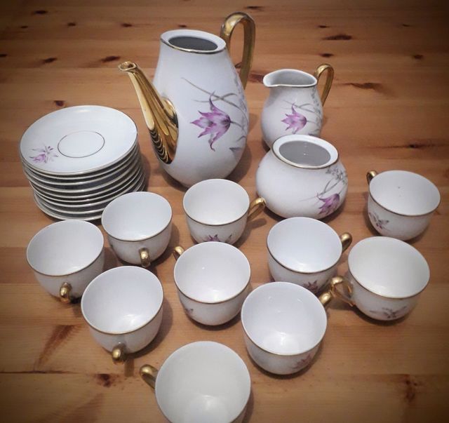 CONJUNTO DE CAFÉ VINTAGE