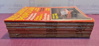 Lote 11 Revistas Mecánica Popular años 70