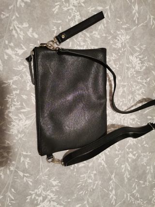 Bolso bandolera negro MSK