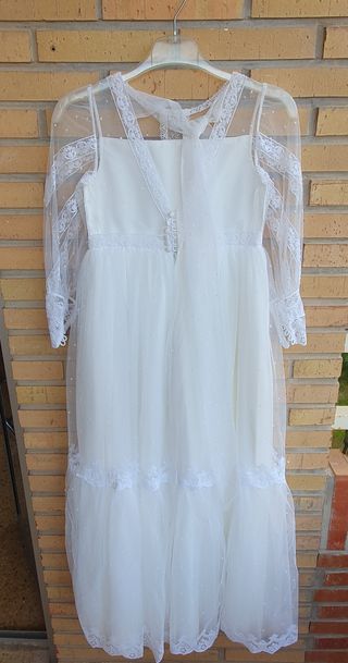 VESTIDO de COMUNIÓN para NIÑA