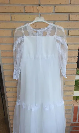 VESTIDO de COMUNIÓN para NIÑA