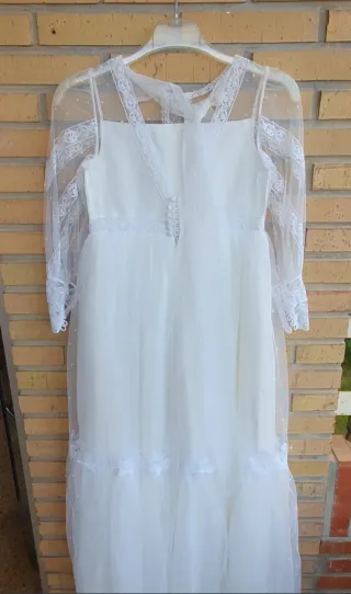 VESTIDO de COMUNIÓN para NIÑA