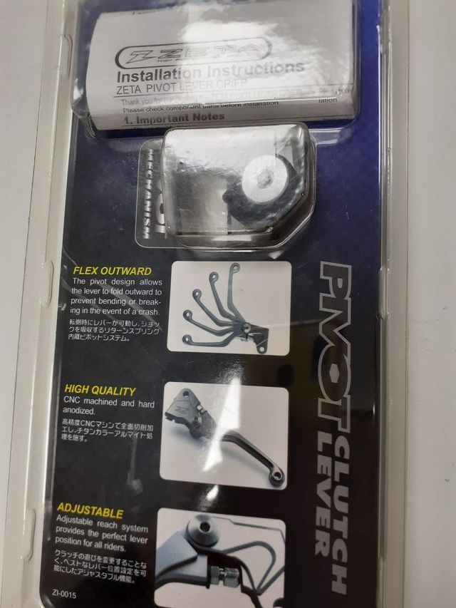 MANETA EMBRAGUE ARTICULADA, ZETA. ZE42-3185 TRIAL