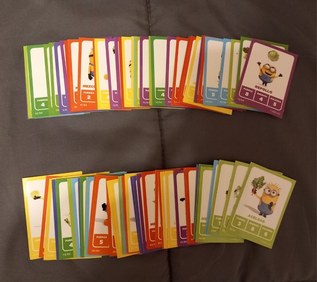 Regalo cromos de los Minions