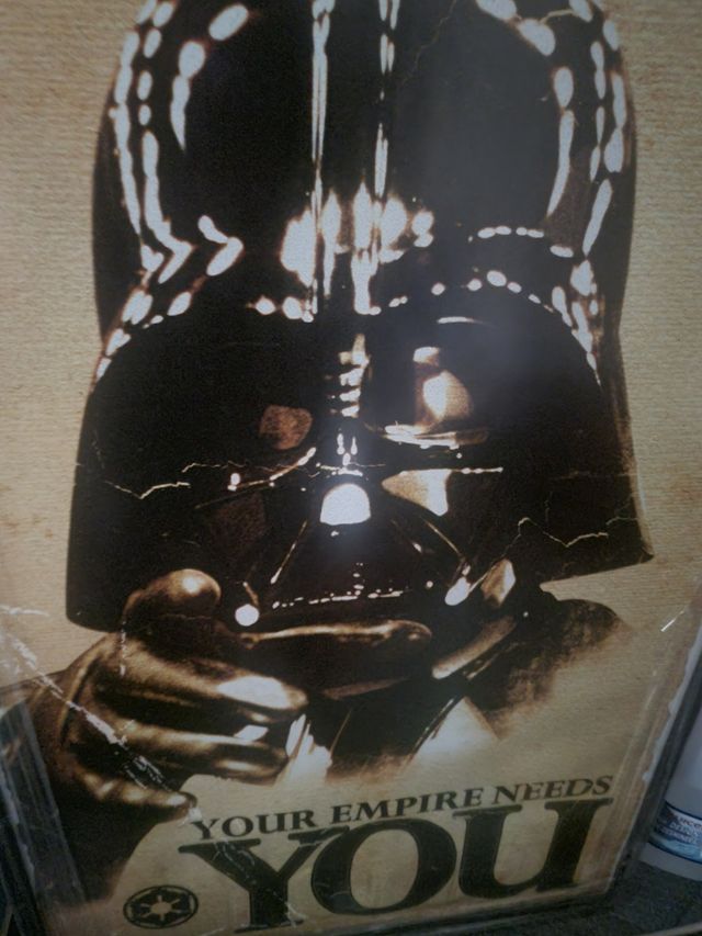 CUADRO GRANDE DARTH VADER