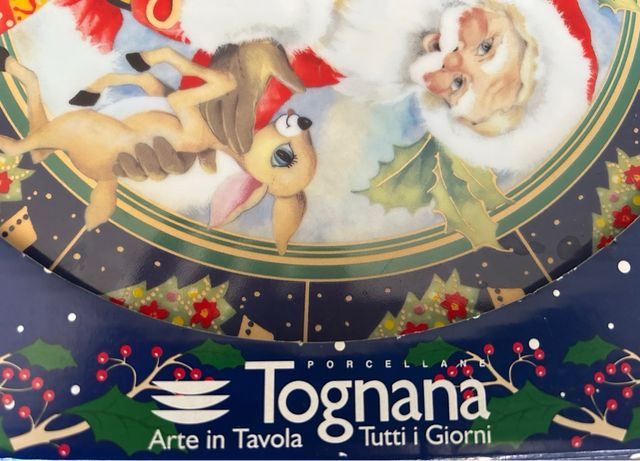 Piatto Tognana Merry Christmas