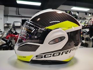 SCORPION EXO TECH EVO TEAM BLANCO