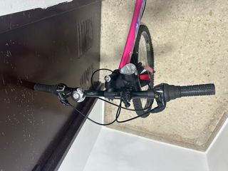 bicicleta rosa junior