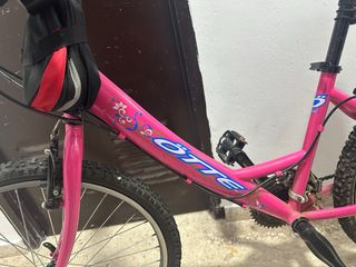 bicicleta rosa junior