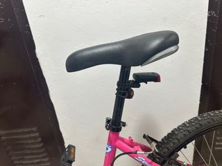 bicicleta rosa junior