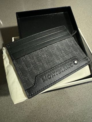 tarjetero mont blac nuevo