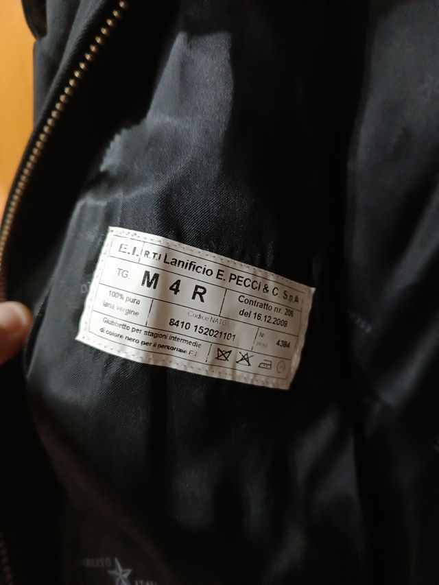 Giacca militare Esercito Italiano nuova 48/50