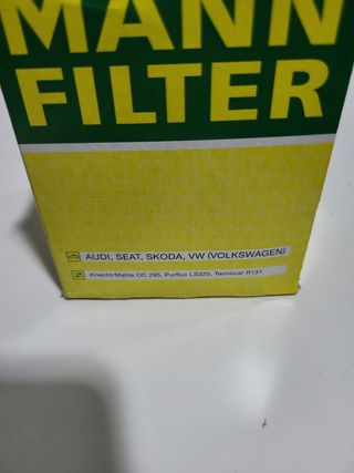 filtro de aceite grupo vag