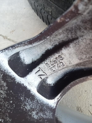 b_18460 Llanta 15 pulgadas Opel Vectra B CC (Versi