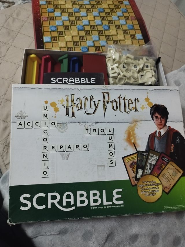 Scrabble Harry Potter palabras cruzadas
