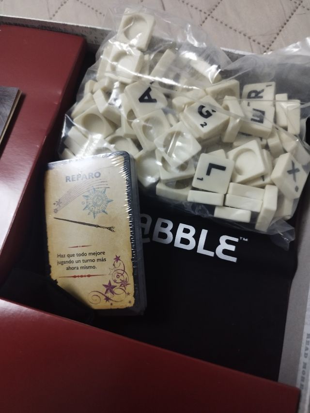 Scrabble Harry Potter palabras cruzadas