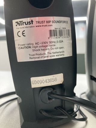 altavoz ordenador Trust Soundforce